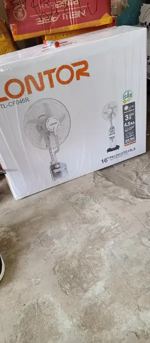 Lontor 16" Rechargeable Mist Fan