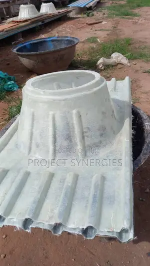 Transparent Fiberglass Roof Fan Base