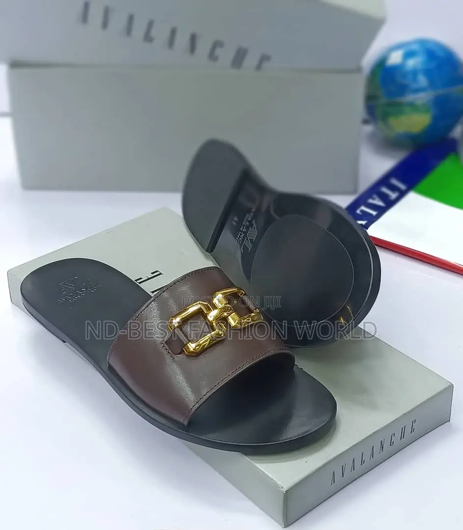 Pure Leather Slippers