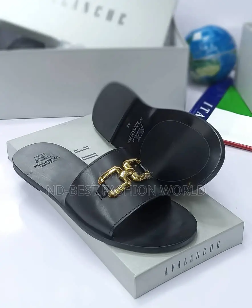 Pure Leather Slippers
