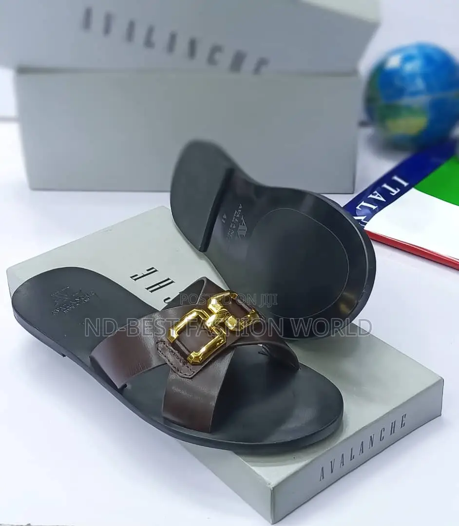 Pure Leather Slippers