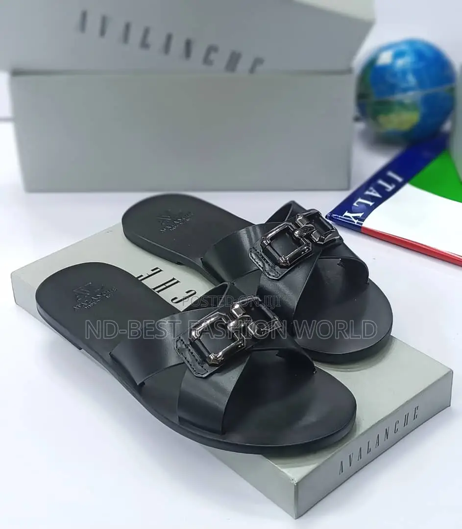 Pure Leather Slippers