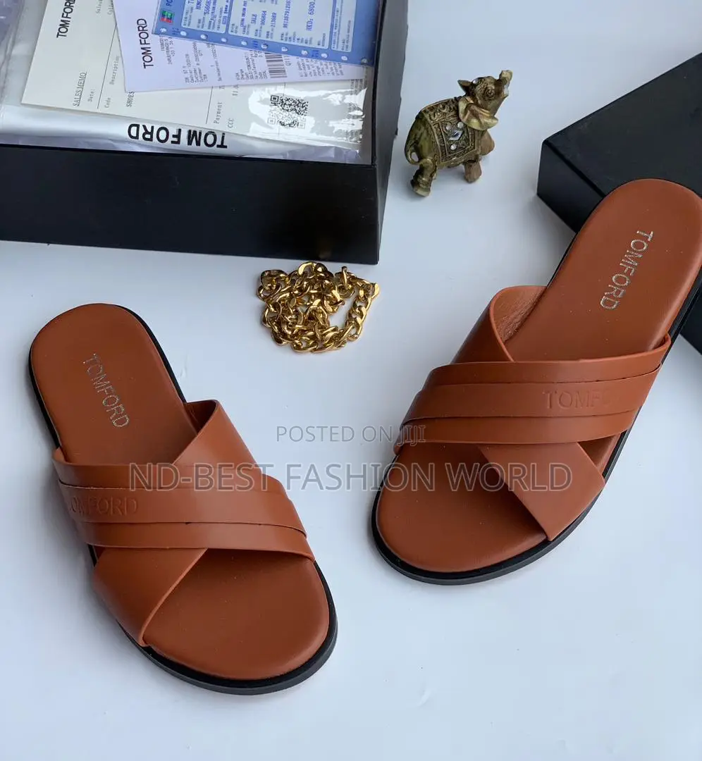 Pure Leather Slippers