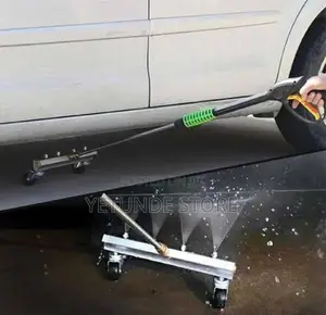 Undercarriage Cleaner With Swivel Wheel, Surface Cleaner