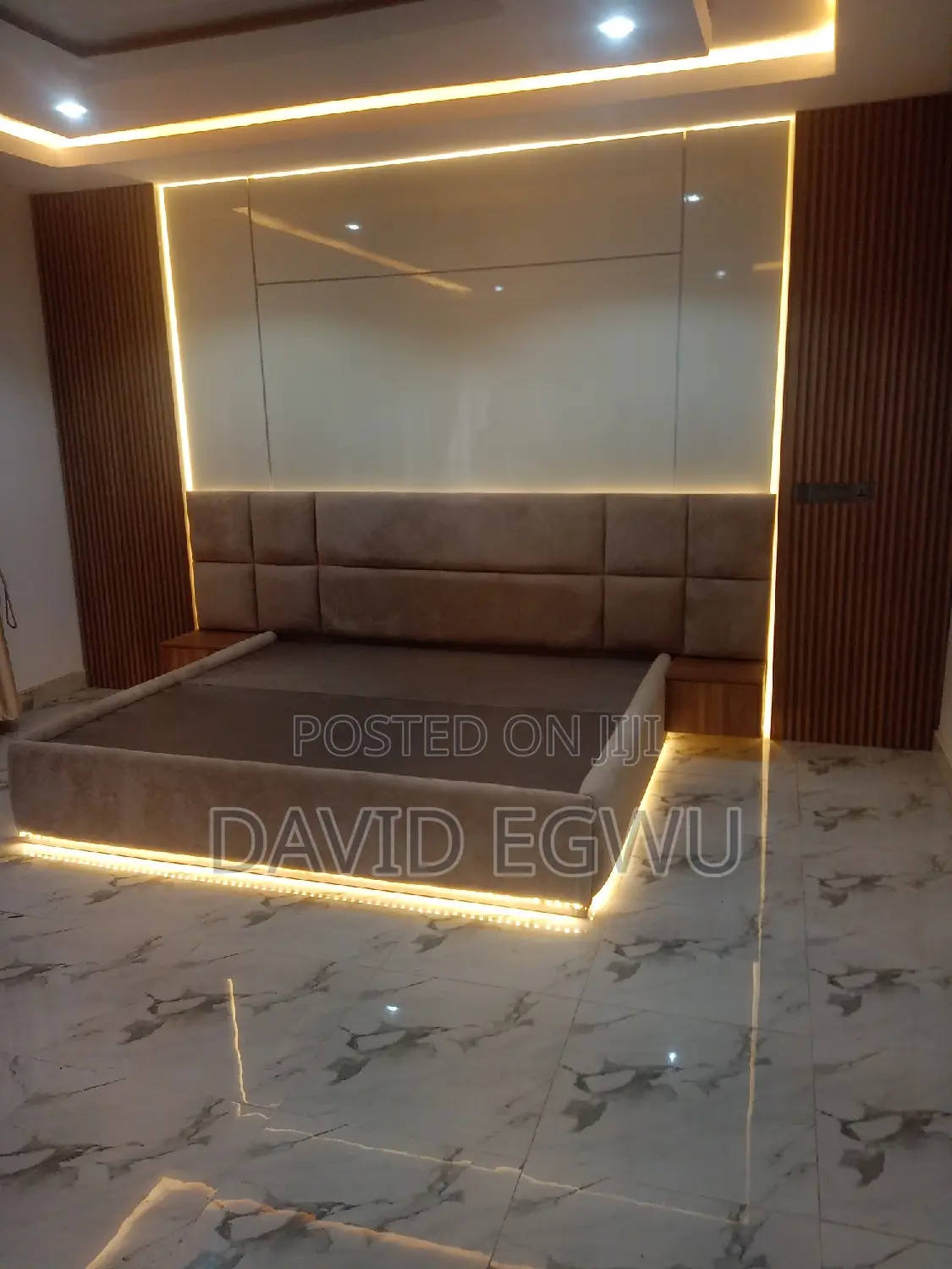 Bed Frame With Led Light