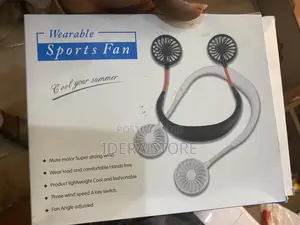 360 Degree Neck Band Hands-Free Dual Fan