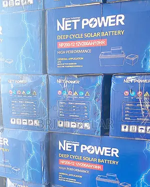 12v-200ah Net Power Solar Gel Battery