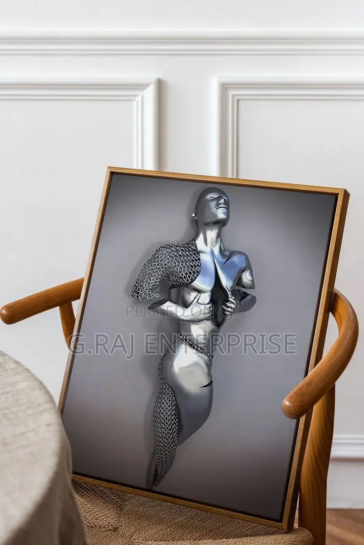 3in1 Canvas Art With Gold Frame Payment on Delivery Same Day