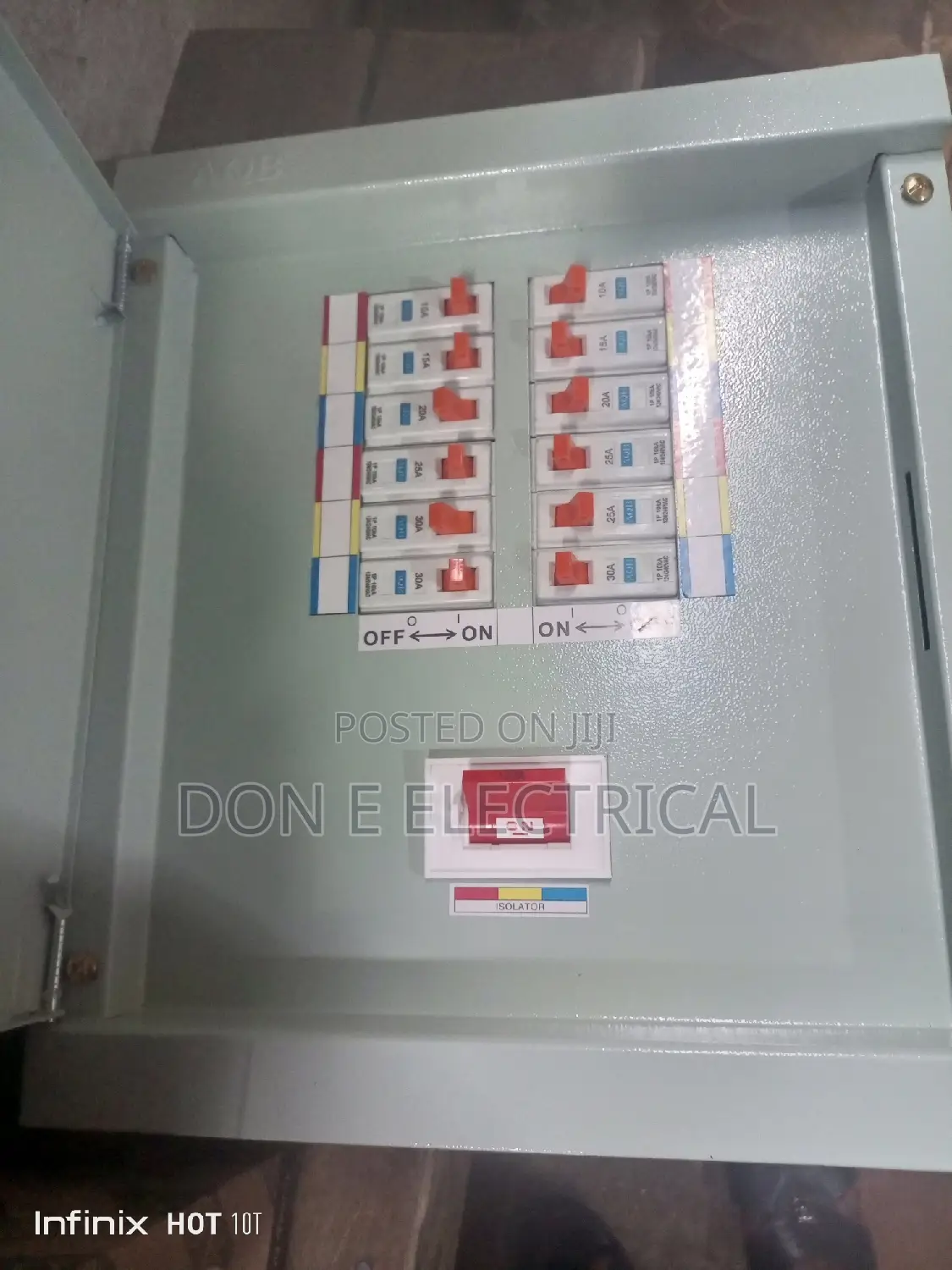 Distribution Board D4 3phase