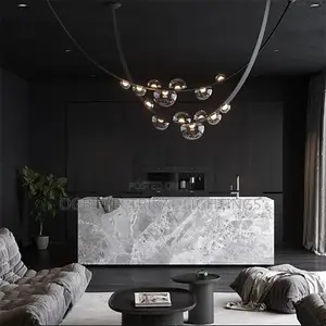 Modern Leather Led Pendant Lamp