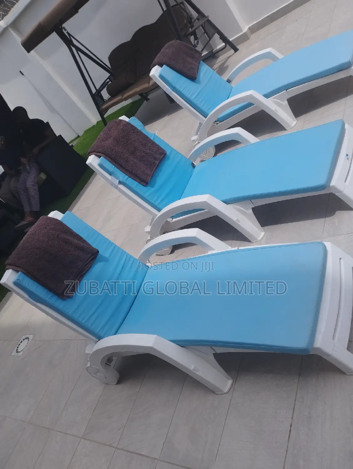 Foreign Plastic Swimming Pool Beach Bed