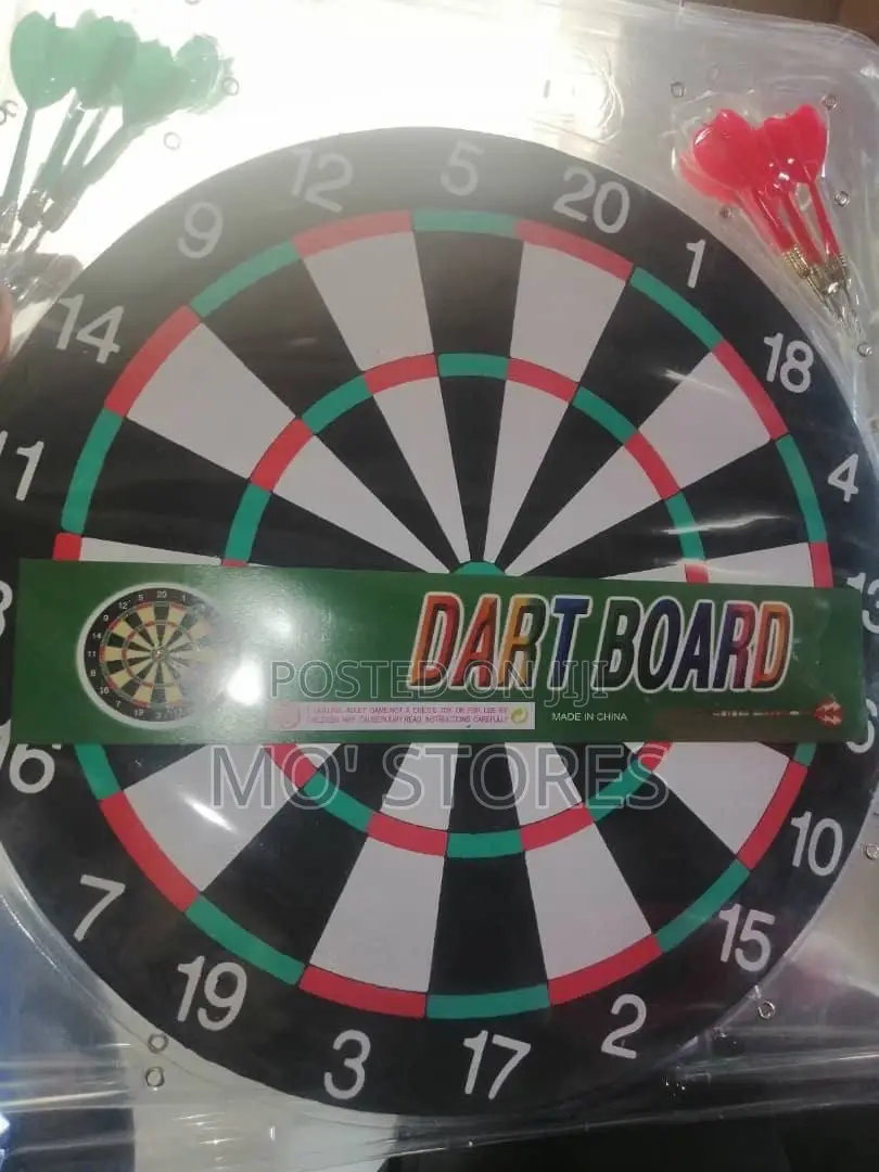 Dart Board With Arrows