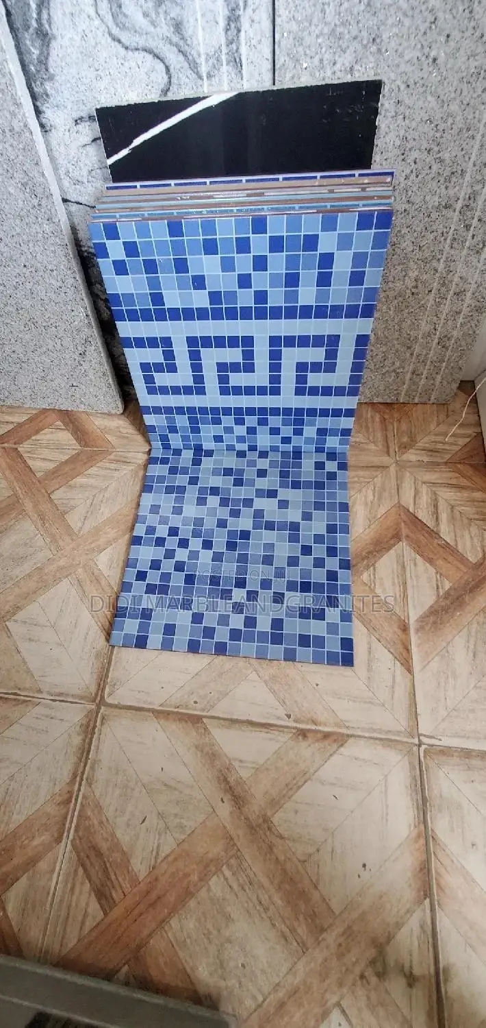 Blue Aquagleam Swimming Pool Tiles