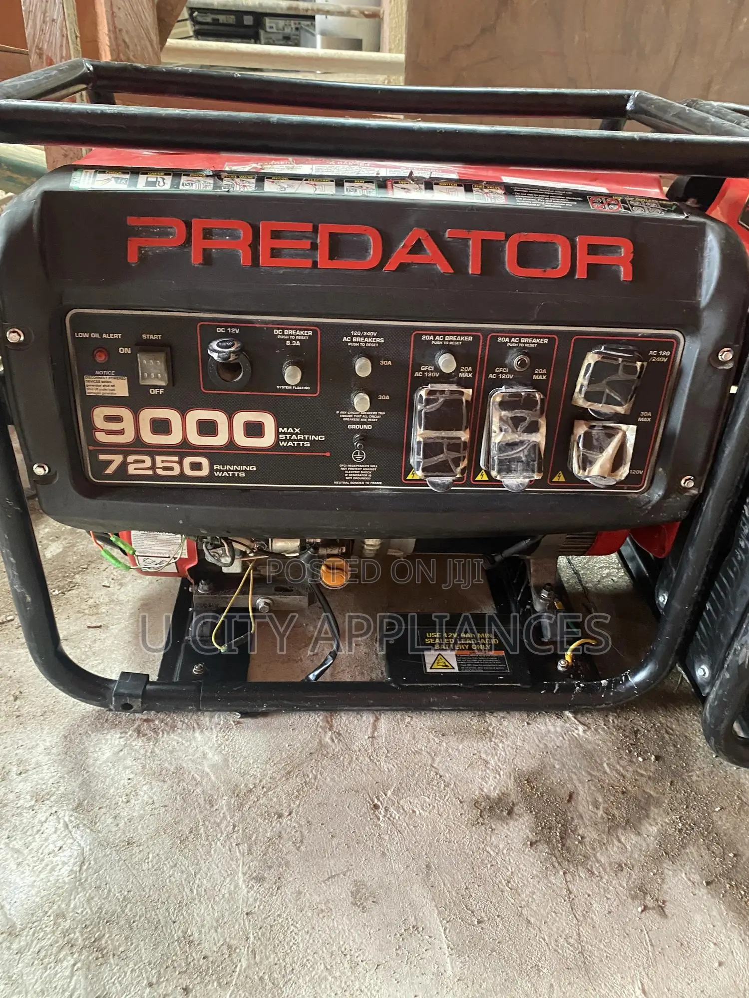 American Used Predator 9kva