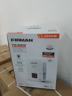 This Robust 5000W Stabilizer Ensures a Stable Power Supply (