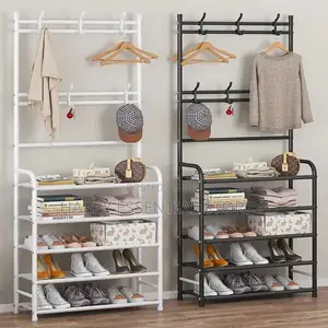 Quality Metal Shoe and Hat Rack