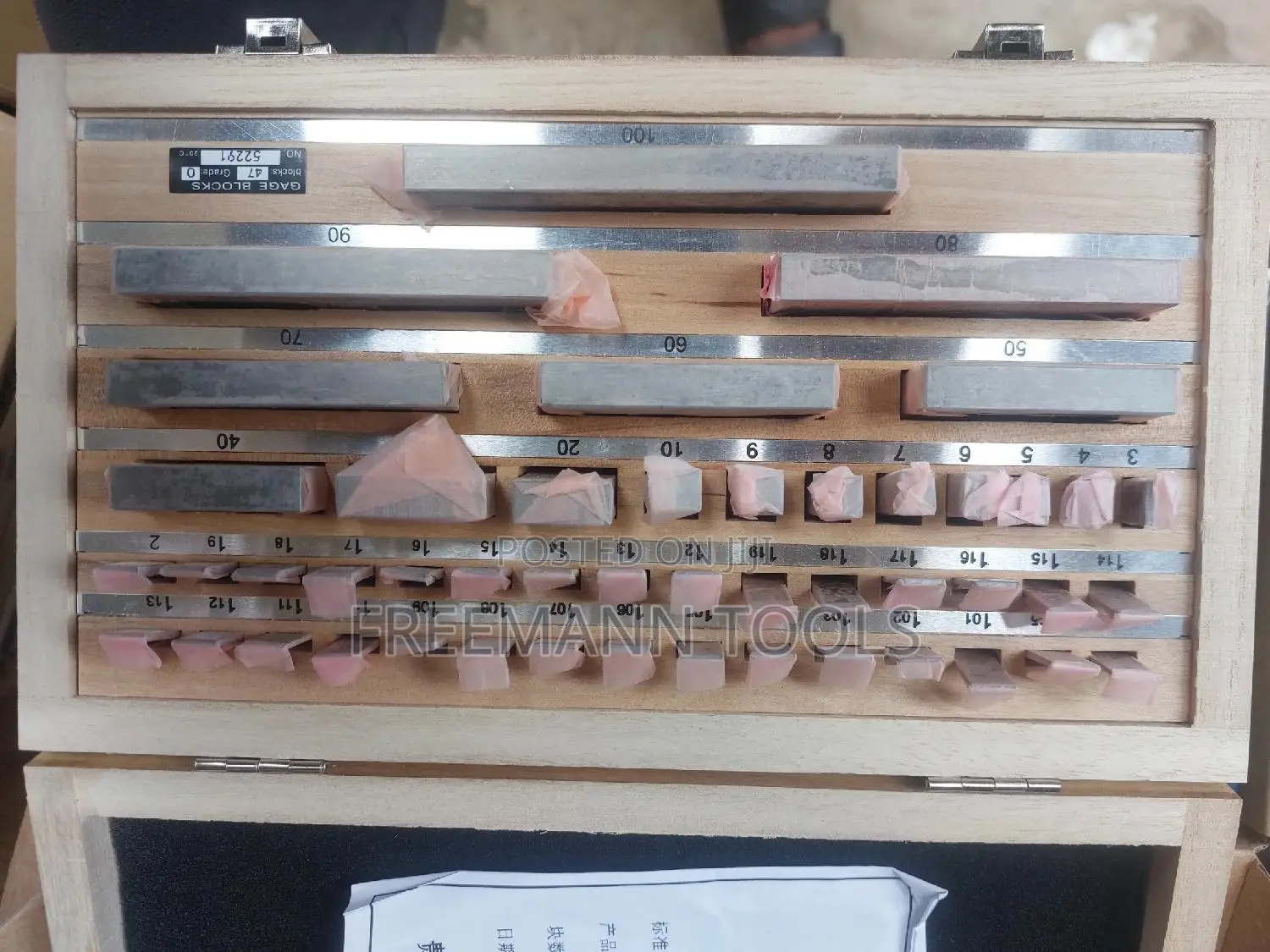 Guage Block 47pcs