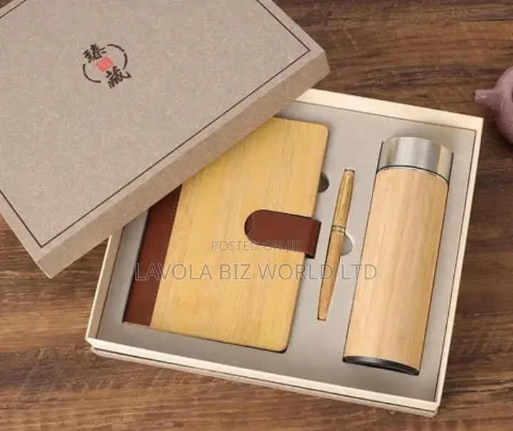 Luxury 3 in 1 Bamboo Gift Set
