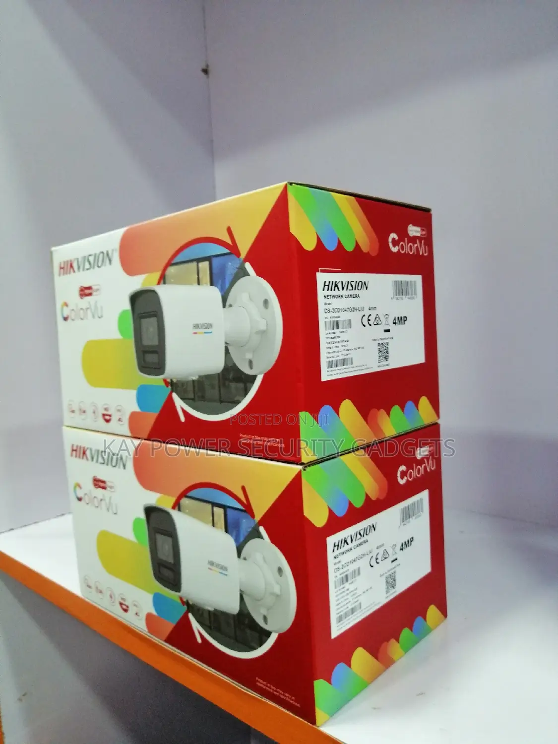 Hikvision 4mp Ip Full Color Camera (2pcs)