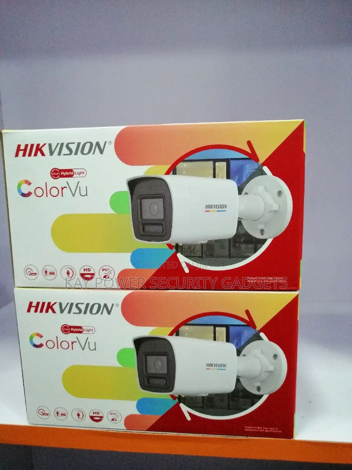 Hikvision 4mp Ip Full Color Camera (2pcs)