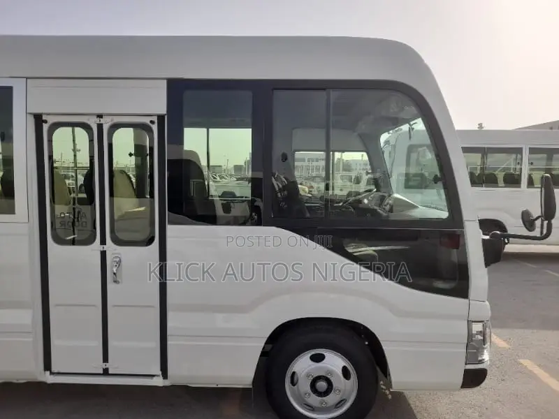 New Toyota Coaster 2023 White
