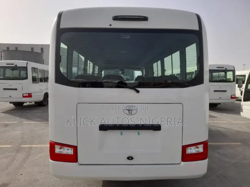 New Toyota Coaster 2023 White