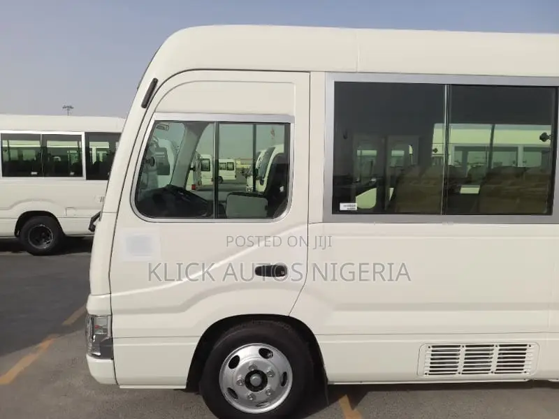 New Toyota Coaster 2023 White