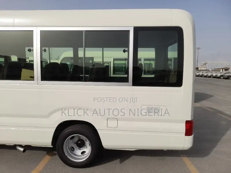 New Toyota Coaster 2023 White