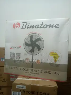 Durable Ts-1880mk2 Typoon Series Binatone Stand Fan