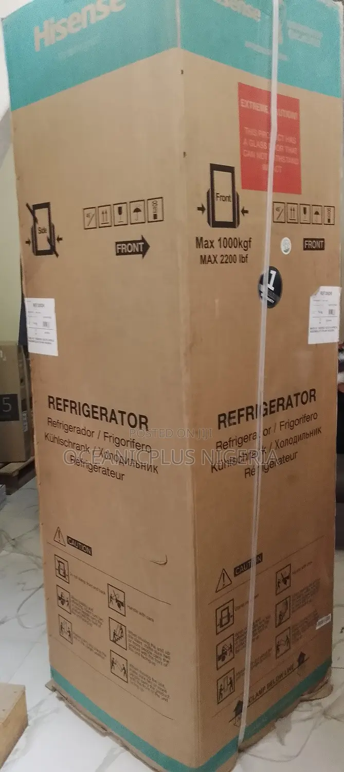Environment Friendly Hisense Double Doors Refrigerator