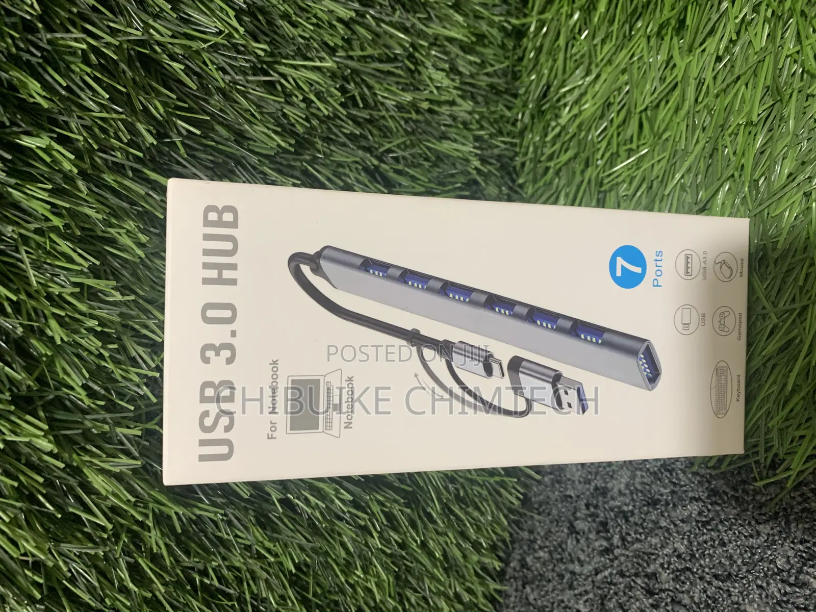 USB 3.0 HUB 7 Port With Type-C Port