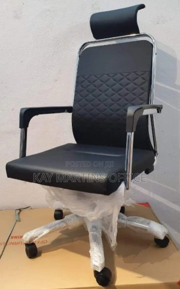A Unique Head Rest Chair With Lumbar Support