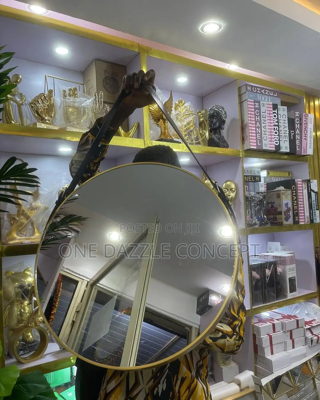 50cm Belt Mirror With Buckle