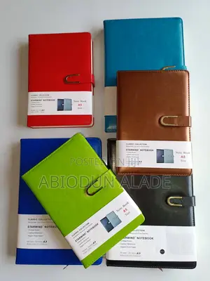 Best Quality A5 Leather Cover Notepad
