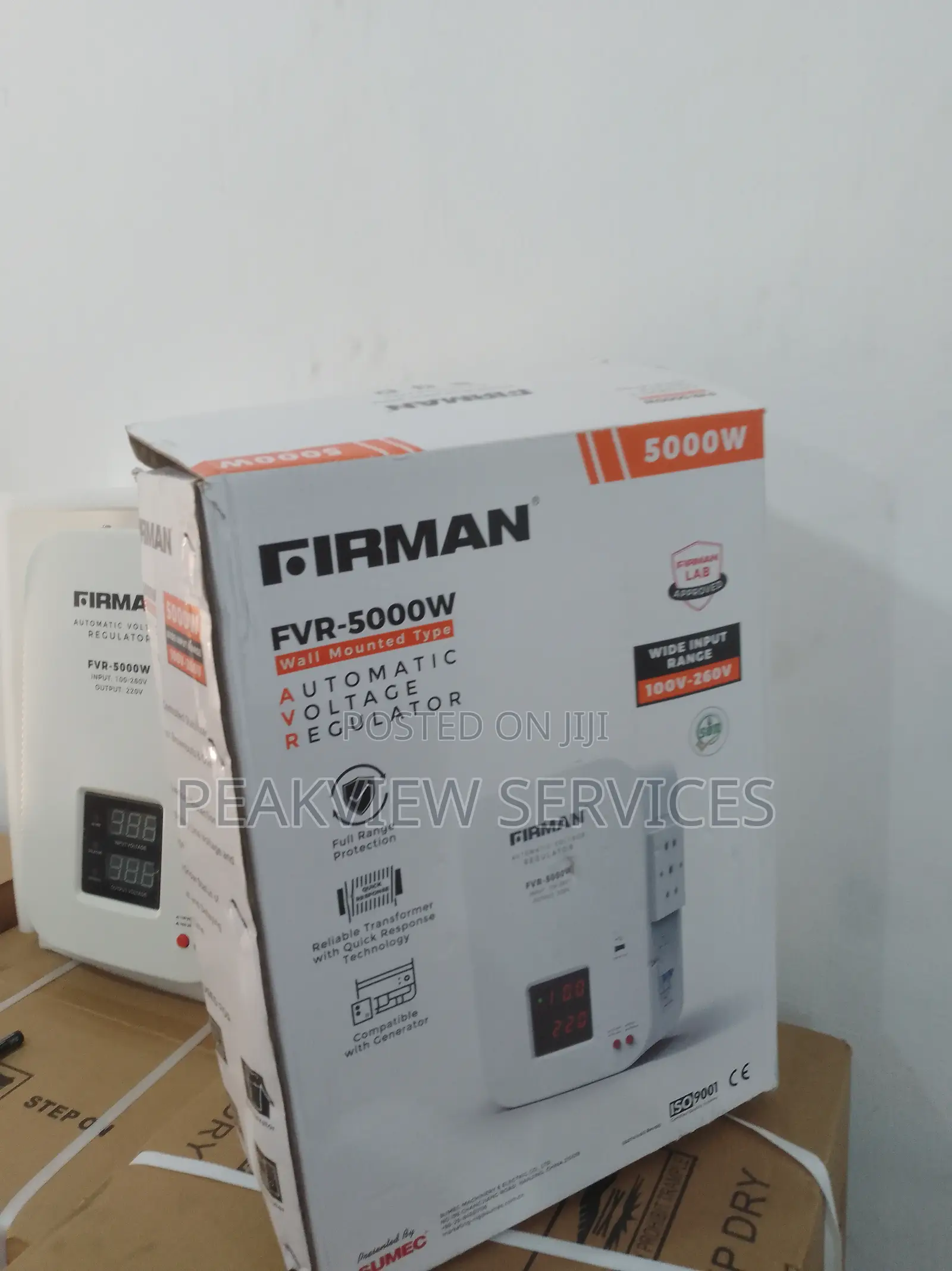 Reliable FVR-5000w Firman Stabilizer Automatic Regulator