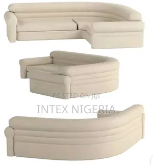 Intex Inflatable Corner Sofa “L-Shaped” Inflatable Couch