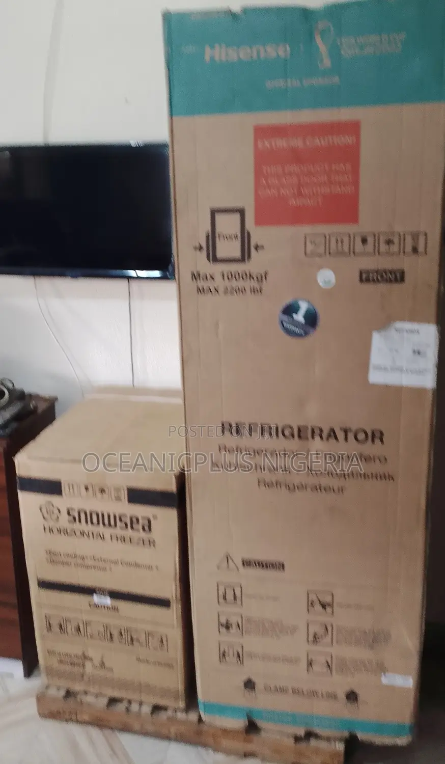 Brand New Hisense Refrigerator With Water Dispense Ref 308dr
