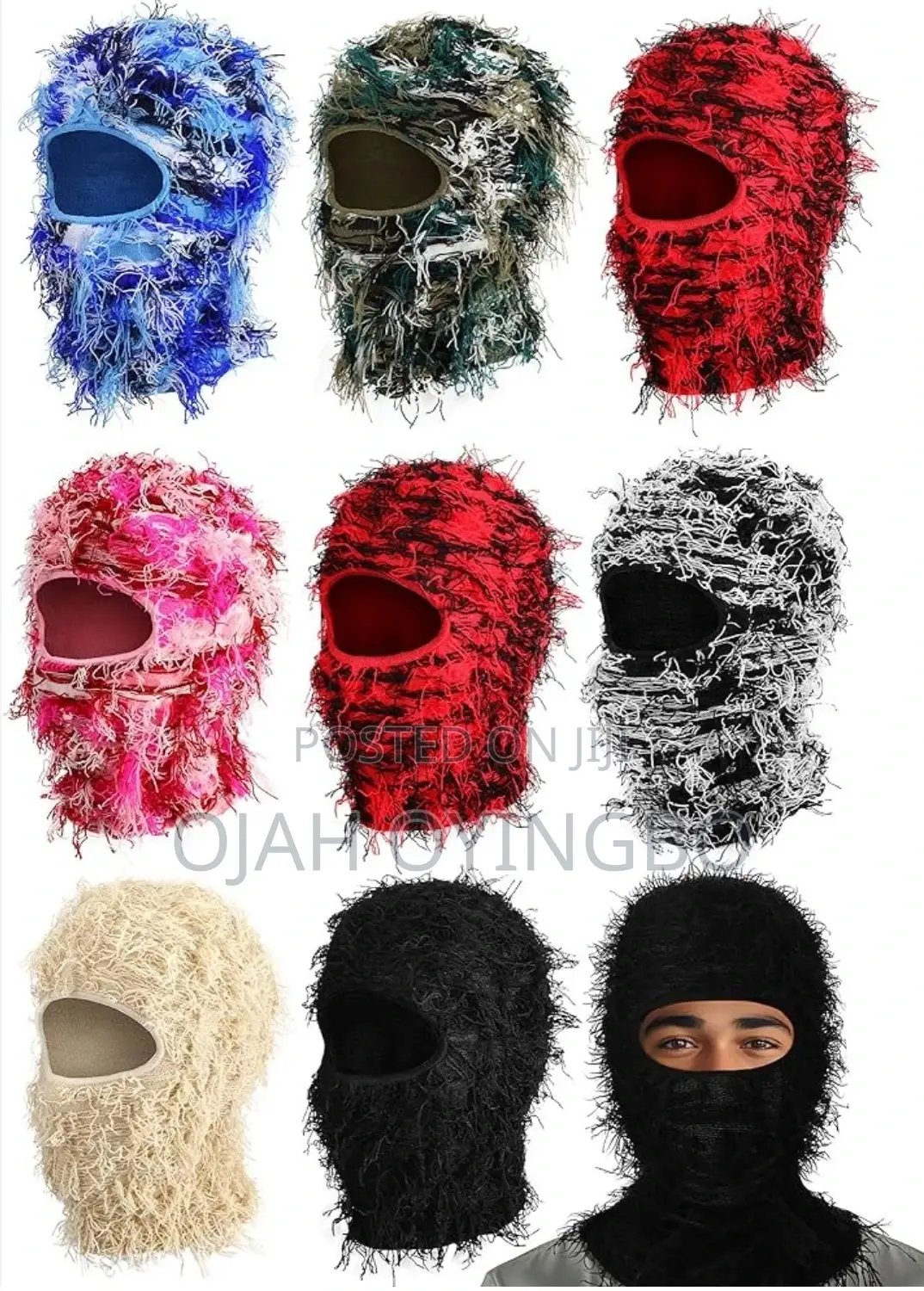 Original Furry Ski Mask