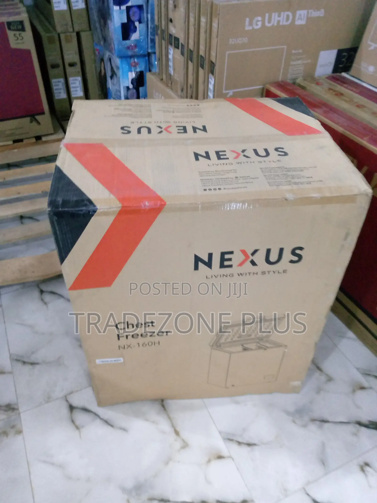 Durable 150ltr Nexus Chest Freezer With LED Light+Lock