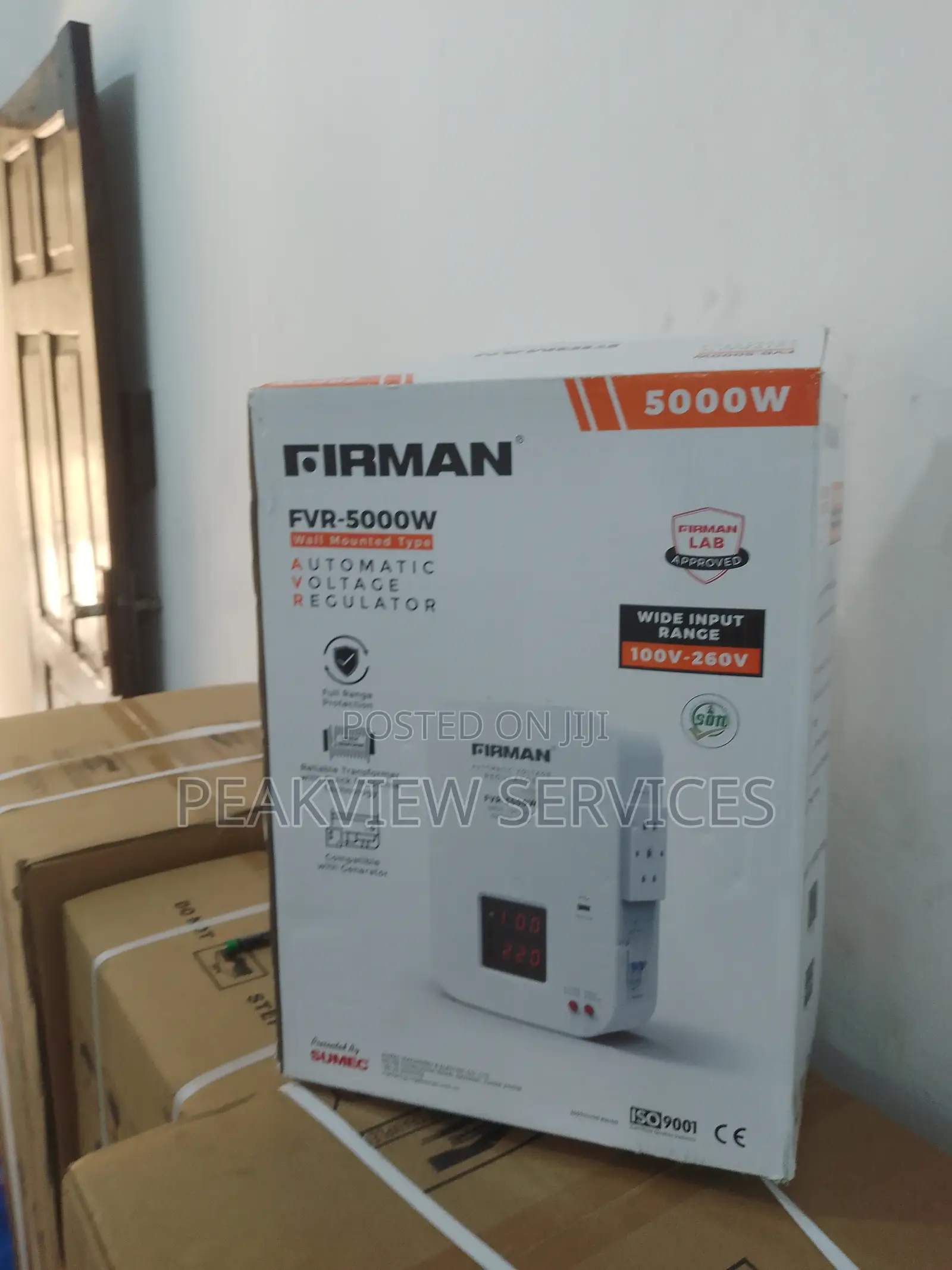 Bert Selling Firman 5000watts Wall Mounted Stabilizer