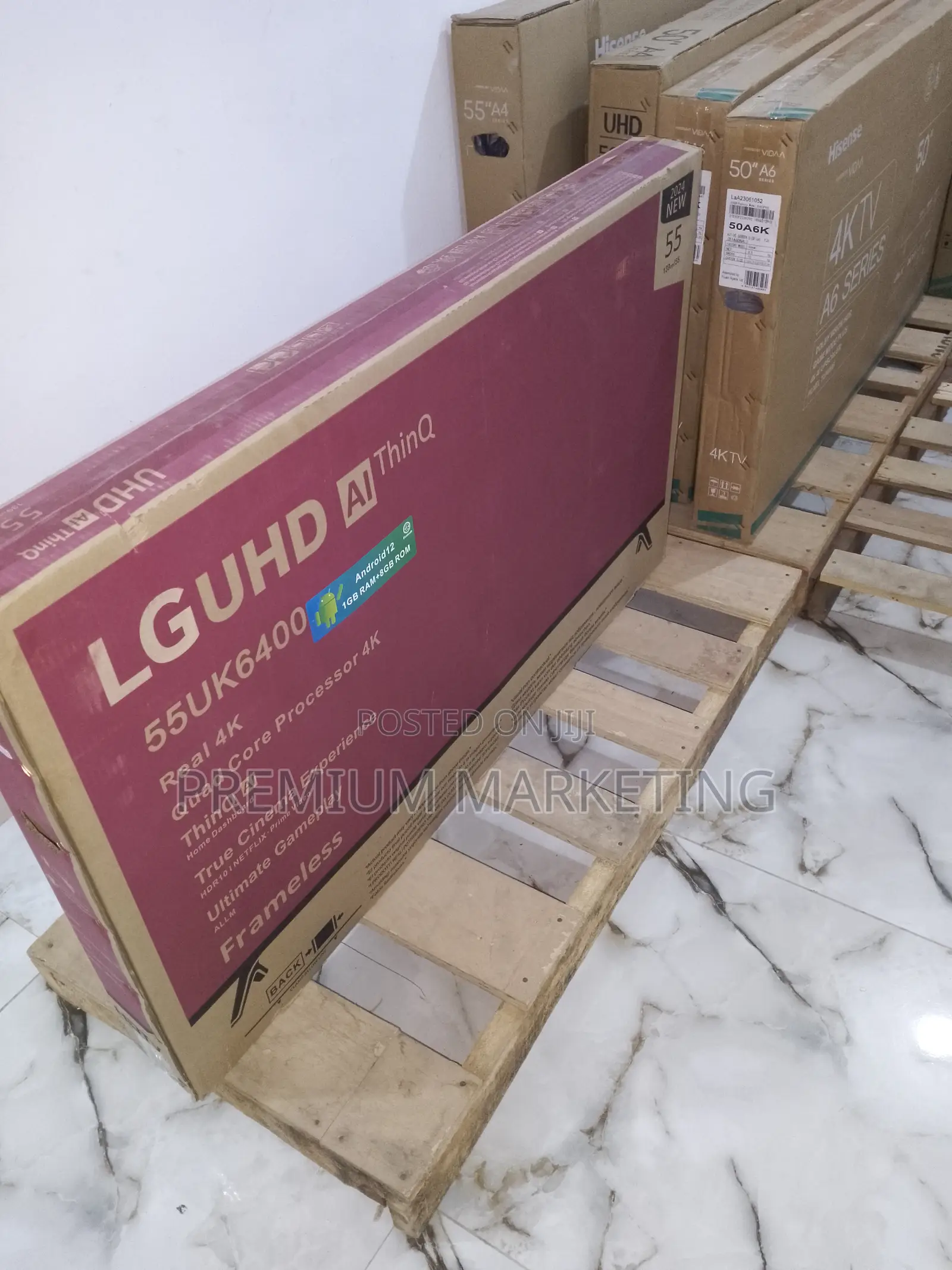 Smart LG 55" Uhd Smart LED TV - 55uk6400