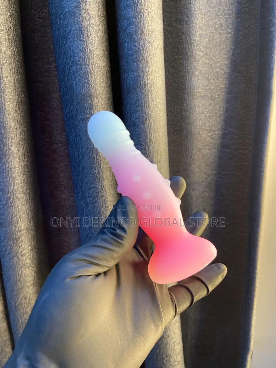 Coloured Dildo With Nodes