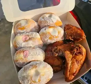 Milky Doughnuts and Fried Chicken