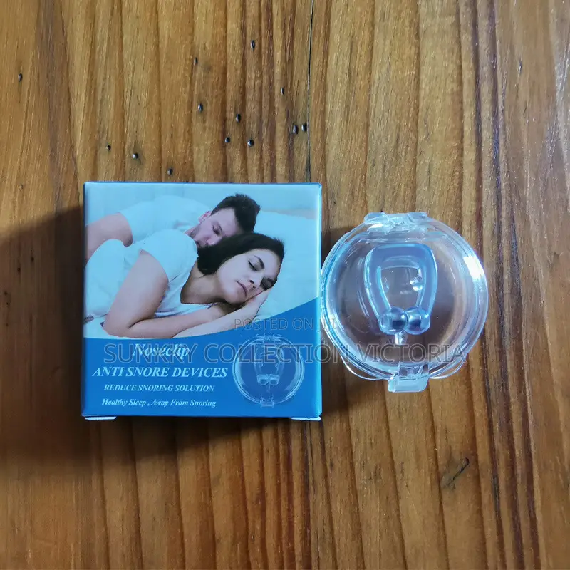 Magnetic Anti Snoring Clip Devices Silicone Snorestopper6ps