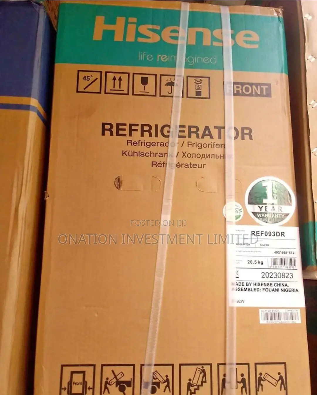 Hisense Table Top Fridge