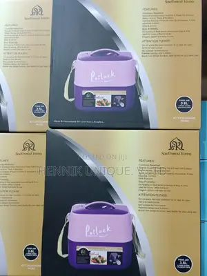 Potluck Insulated Food Flask Thermal Lunch Box With Stain St