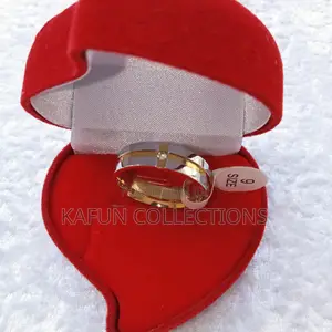 Photo - Non-Fading Titanium Steel Men's Ring - Size 9