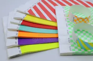 Event Paper Wristband(100 in a Pack)