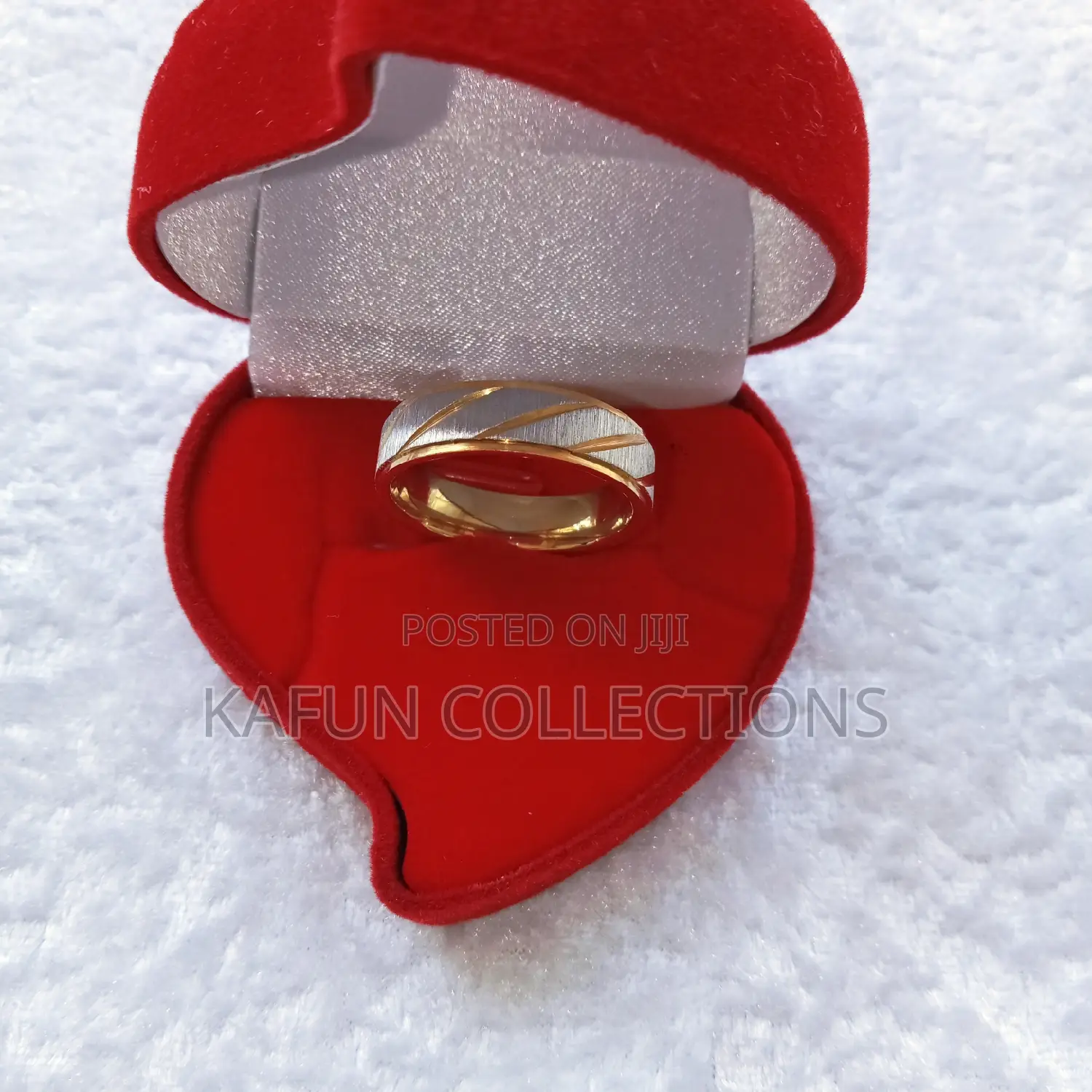 High Quality Titanium Steel Men's Ring - Size 9