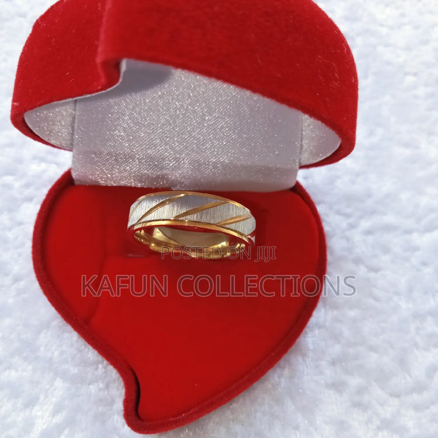 High Quality Titanium Steel Men's Ring - Size 9